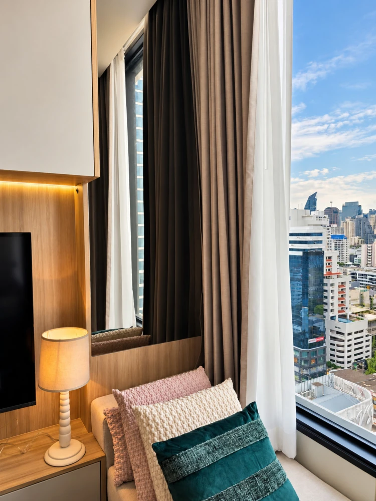 ให้เช่า Noble Form Thonglor ชั้น 9 ห้องน่าอยู่ มาพร้อมการตกแต่งที่ครบครัน สนใจจองเลย