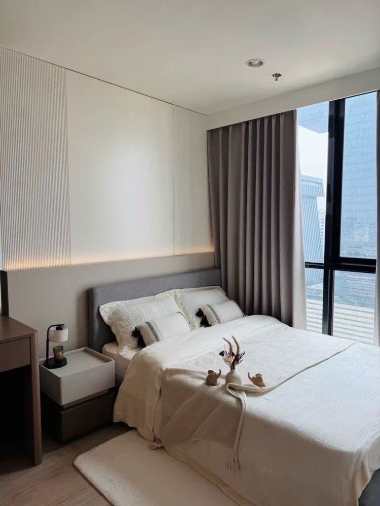 ให้เช่า Noble Nue District R9 ชั้น 24  วิวสวย โล่งไม่มีตึกข้างๆบัง แต่งครบ น่าอยู่ จองเลย