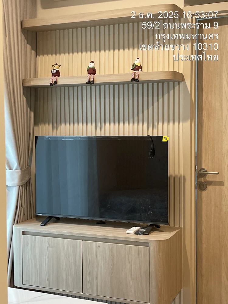 ให้เช่า Noble Nue District R9 ชั้น 3  ห้องมุม  ทิศตะวันออก รับแดดเช้า มาพร้อมสิ่งอำนวยความสะดวก จองเลย