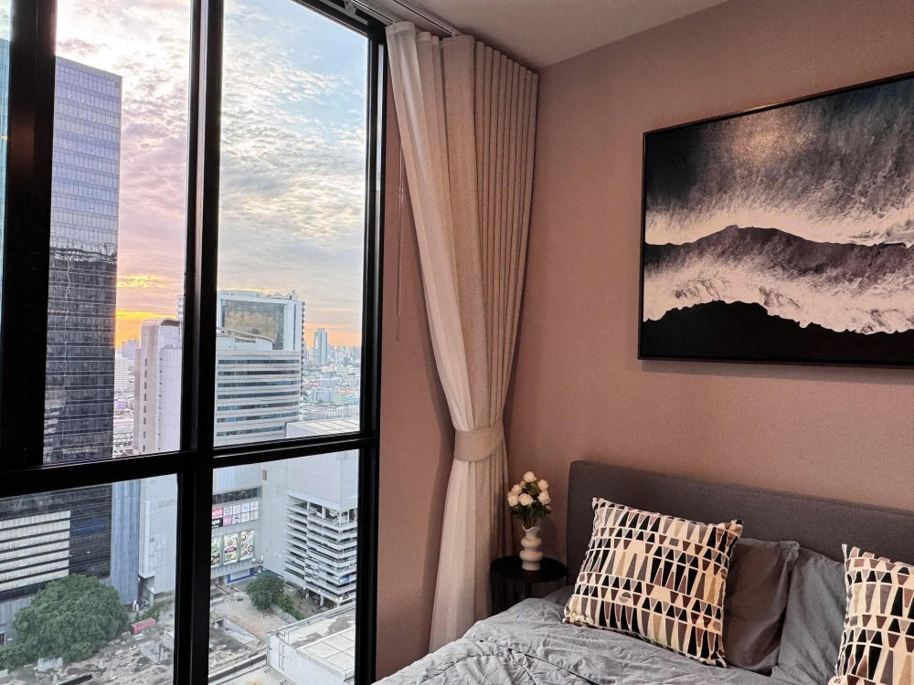 ให้เช่า Noble Nue District R9 ห้องน่าอยู่ ชั้นสูง สิ่งอำนวยความสะดวกพร้อม จองเลยห้ามพลาด++