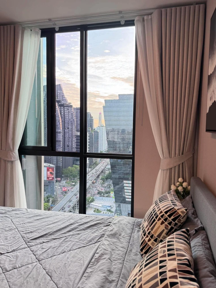ให้เช่า Noble Nue District R9 ห้องน่าอยู่ ชั้นสูง สิ่งอำนวยความสะดวกพร้อม จองเลยห้ามพลาด++