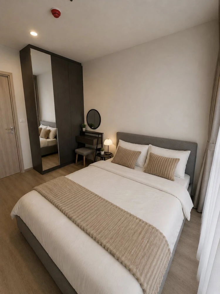 ให้เช่า Noble Nue District R9 ห้องน่าอยู่ ชั้น 31 เฟอร์นิเจอร์ครบครัน วิวเมืองสวยจากชั้นสูง จองด่วน