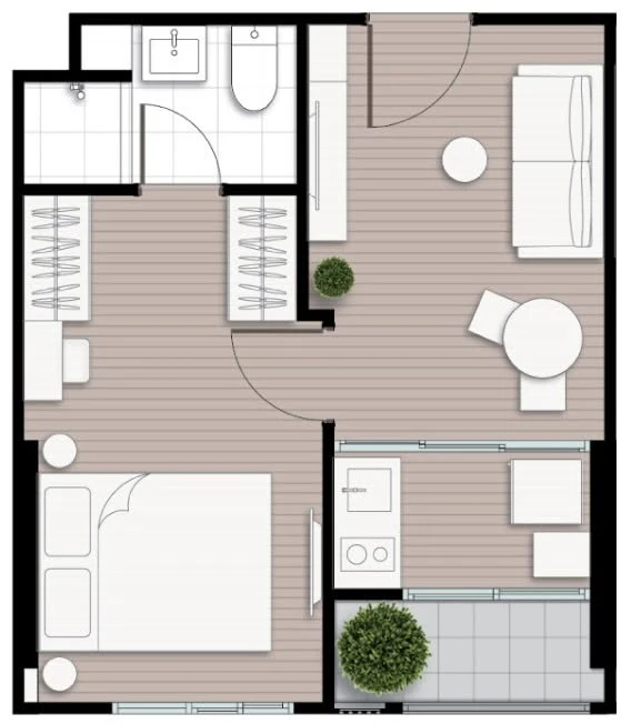 ให้เช่า Noble Nue District R9 ห้องแต่งสวยสุดปัง บิวท์อินเฟอร์นิเจอร์อย่างดี วิวโล่ง จองเลย
