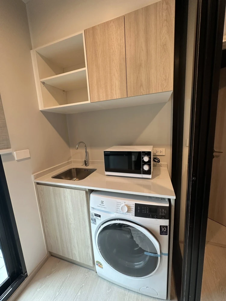 ให้เช่า Noble NUE Mega Plus Bangna ห้องพร้อมอยู่ เฟอร์ เครื่องใช้ไฟฟ้าครบ มาแต่ตัวเข้าอยู่ได้เลย อย่าพลาด