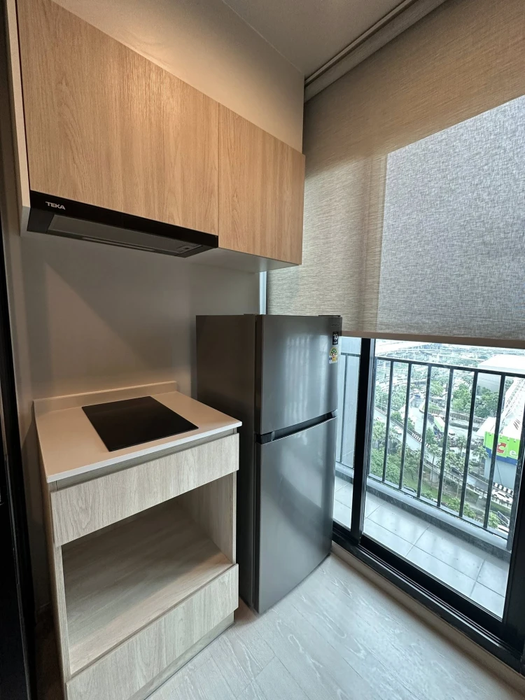 ให้เช่า Noble NUE Mega Plus Bangna ห้องพร้อมอยู่ เฟอร์ เครื่องใช้ไฟฟ้าครบ มาแต่ตัวเข้าอยู่ได้เลย อย่าพลาด