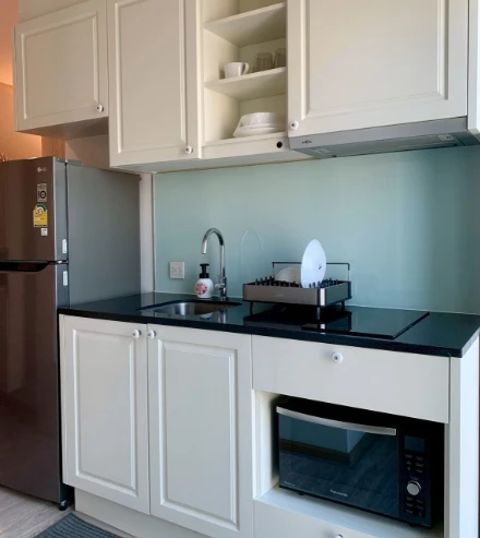 ให้เช่า Noble Recole Sukhumvit 19 ชั้น 27 ห้องมุม Fully furnished ตกแต่งสวยมาก พร้อมเข้าอยู่