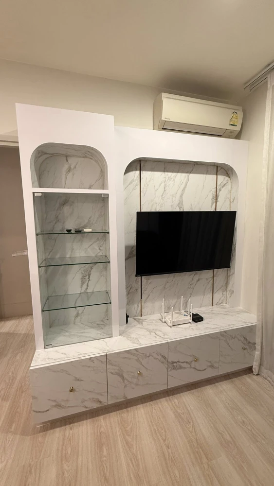 ให้เช่า Noble Revolve Ratchada ห้องสวยเฟอร์ครบ วิวตลาดจ๊อดแฟร์ ชั้นสูง ลมดี จองเลย