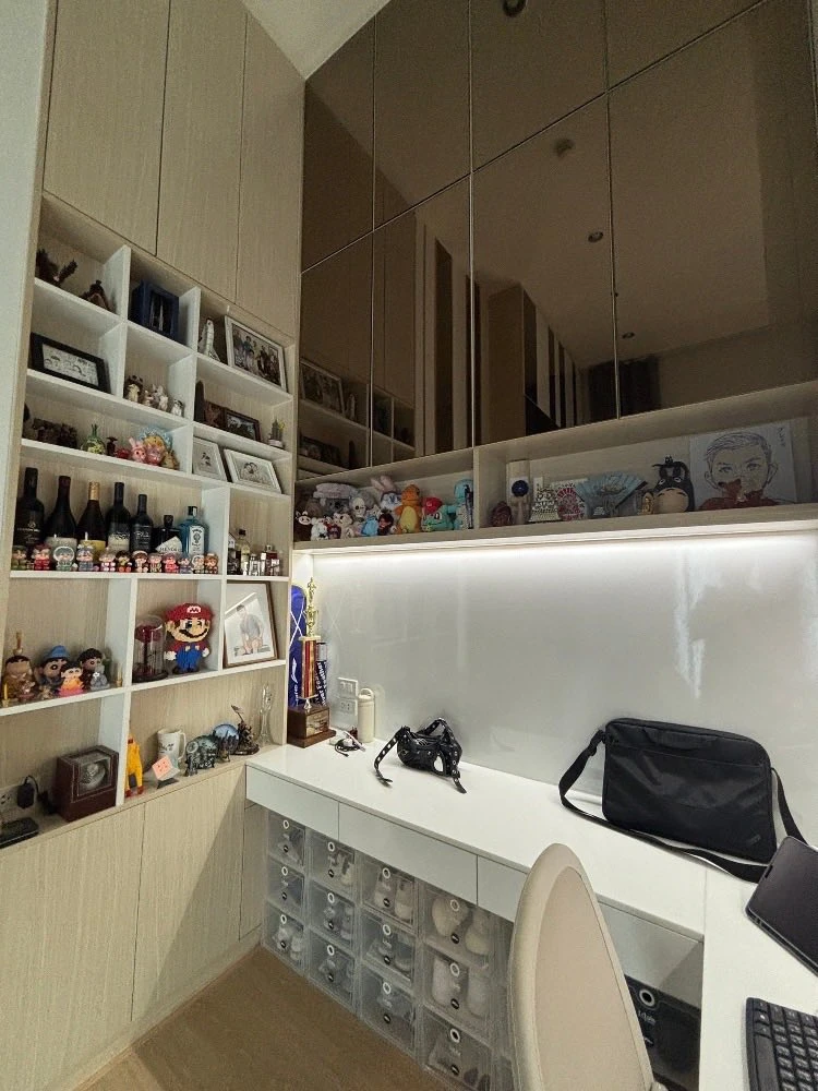 ให้เช่า Noble Revolve Ratchada เพนต์เฮาส์ชั้นบนสุด วิวพาโนรามาไร้สิ่งกีดขวาง ตกแต่งบิวท์อินเริ่ดๆ ห้ามพลาด