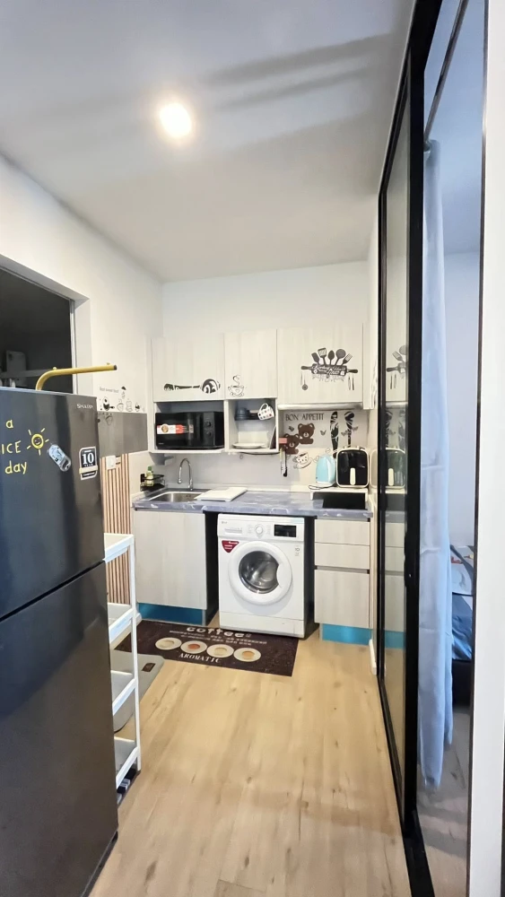 ให้เช่า Notting Hill Leamchabang ห้องกว้างพื้นที่ใช้สอยเยอะ มาพร้อมเฟอร์ครบครัน วิวสวย ห้ามพลาด