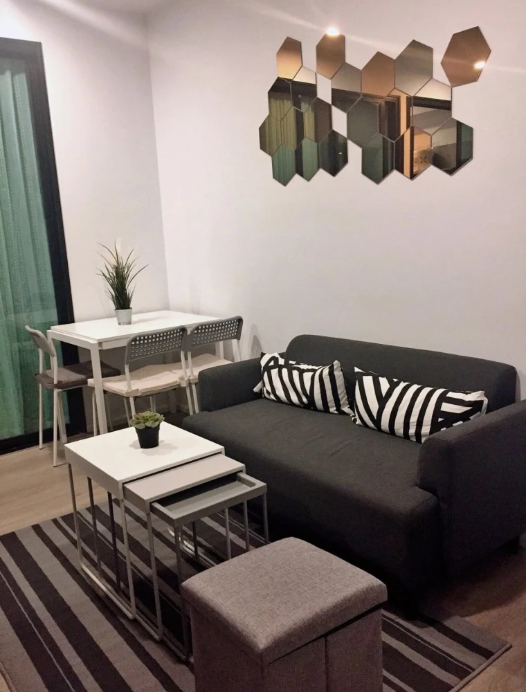 ให้เช่า Notting Hill Sukhumvit 105 ห้องพร้อมอยู่ เฟอร์พร้อม ชั้นไม่สูง จองเลยห้ามพลาด+++