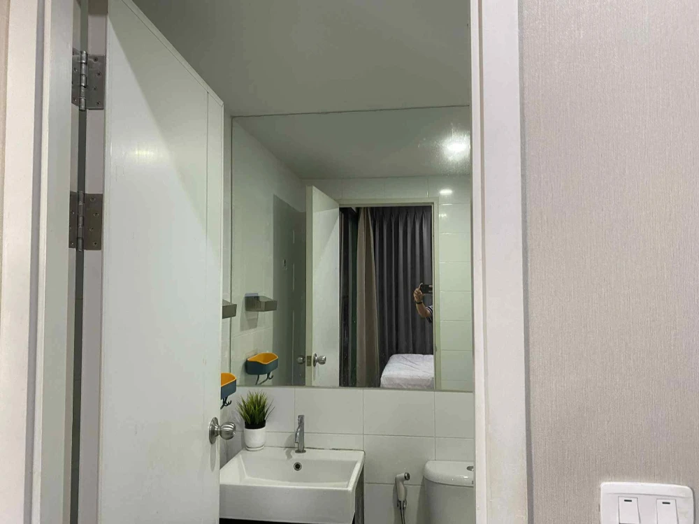 ให้เช่า Notting Hill Sukhumvit 105 ห้องพร้อมอยู่ เฟอร์ เครื่องใช้ไฟฟ้าครบ มาแต่ตัวเข้าอยู่ได้เลย อย่ารอช้า