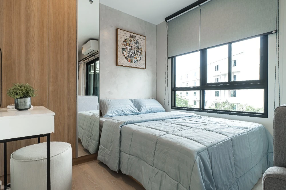 For rent: Nue Connex Condo Don Mueang, 3rd floor, fully furnished, very livable. Book now!