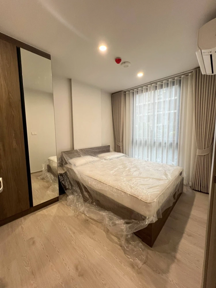 For rent: Nue Core Khu Khot Station, 3rd floor, corner unit, fully furnished. Book now!