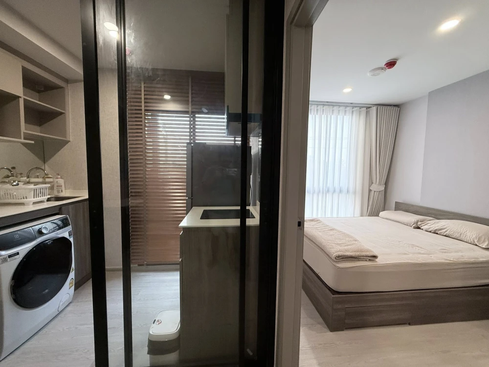 ให้เช่า Nue Core Khu Khot Station ห้องน่าอยู่ เฟอร์ เครื่องใช้ไฟฟ้าครบ มาแต่ตัวเข้าอยู่ได้เลย คุณต้องไม่พลาด