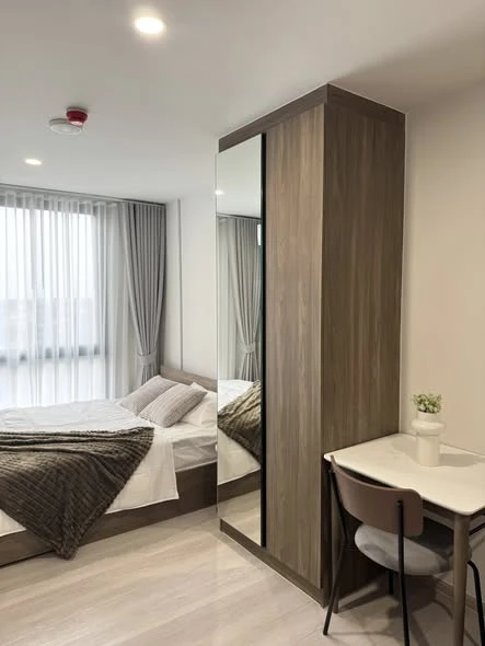 ให้เช่า Nue Core Khu Khot Station ห้องพร้อมอยู่ เฟอร์พร้อม ราคาดี จองเลย