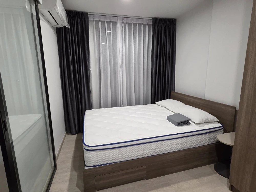 ให้เช่า Nue Core Khu Khot Station 1 ห้องนอน 1 ห้องน้ำ เฟอร์นิเจอร์ครบครัน วิวเมือง โปร่งโล่ง รีบจองเลยตอนนี้