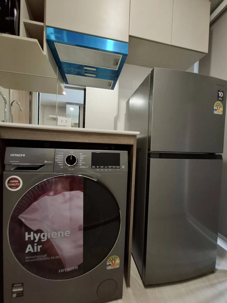 ให้เช่า Nue Cross Khu Khot Station วิวสวน มาพร้อมการตกแต่งที่ครบครัน สนใจจองเลย