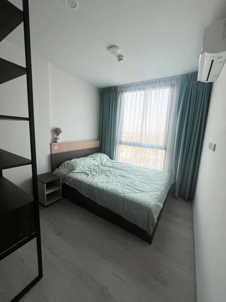 ให้เช่า Nue Cross Khu Khot Station 1 ห้องนอน 1 ห้องน้ำ วิวโล่ง ไม่บล็อค เฟอร์ครบ จองเลย