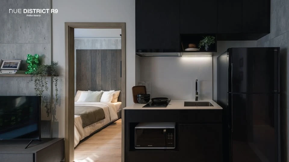ให้เช่า   Nue District R9 ห้องพร้อมอยู่ ชั้น 10 สูงำลังดี ราคากำลังโดน รีบมาจองก่อนพลาดโอกาส