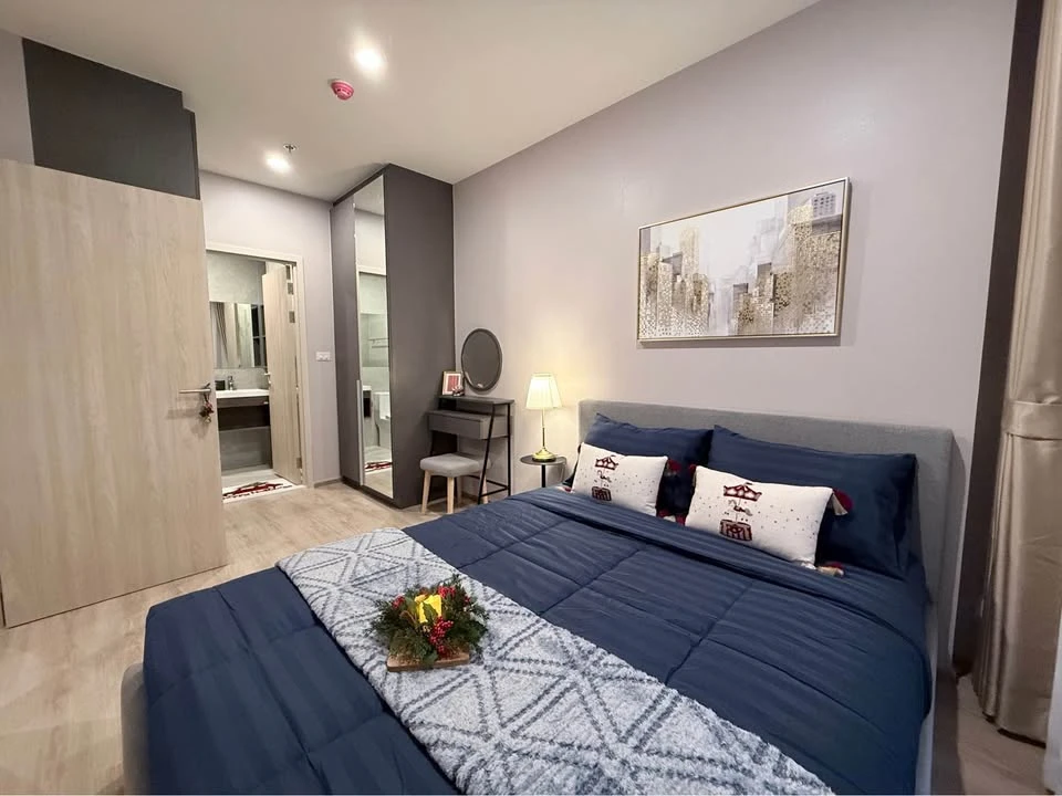 ให้เช่า Nue District R9 ห้องอยู่ชั้น 26 สูงมากๆ ตกแต่งครบครัน ดูดีสุดๆ รีบคว้าไว้เลย