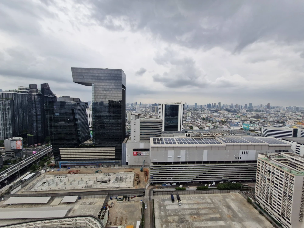 ให้เช่า Nue District R9 อาคาร N ชั้น 34 ชั้นสูง วิวไม่บัง พร้อมเฟอร์นิเจอร์และเครื่องใช้ไฟฟ้าครบ รีบจองเลย