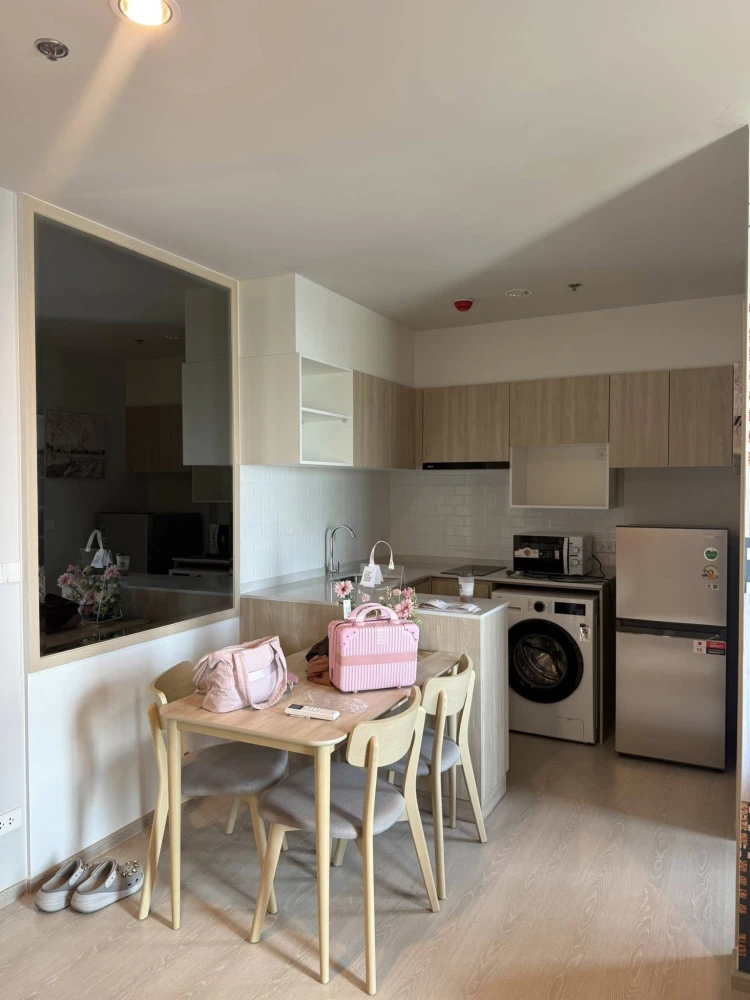 ให้เช่า Nue Mega plus bangna ห้องกว้างขวาง พื้นที่ใช้สอยเยอะมาก ตกแต่งบิวท์อินเริ่ดๆ ห้ามพลาด