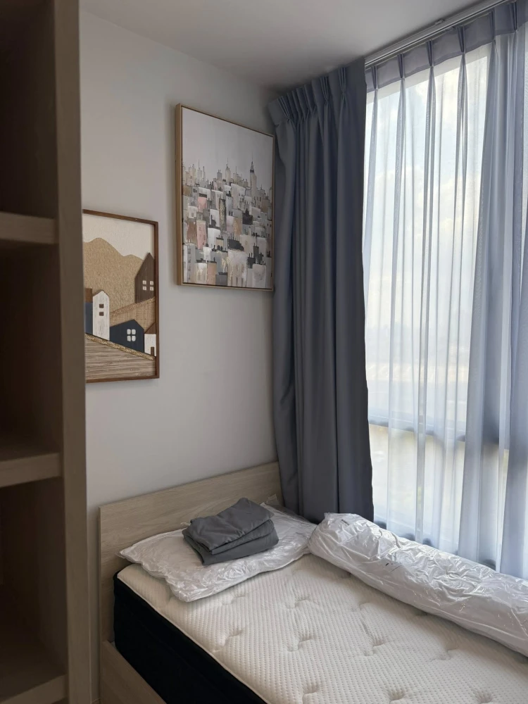 ให้เช่า Nue Mega plus bangna ห้องกว้างขวาง พื้นที่ใช้สอยเยอะมาก ตกแต่งบิวท์อินเริ่ดๆ ห้ามพลาด