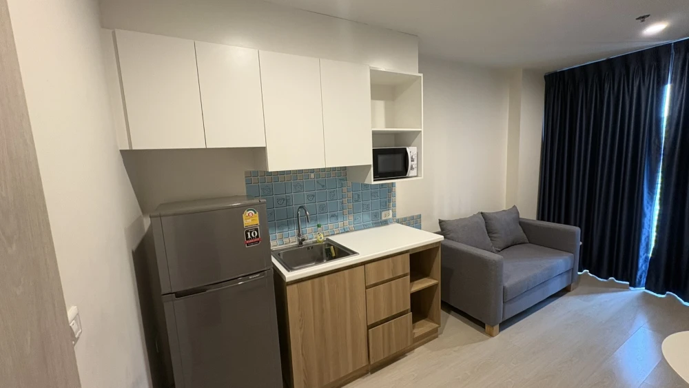 ให้เช่า NUE Noble แจ้งวัฒนะ 1 ห้องนอน 1 ห้องน้ำ ขนาด 29 ตรม ชั้น 23 ตกแต่งดูดี เครื่องใช้ไฟฟ้าพร้อม