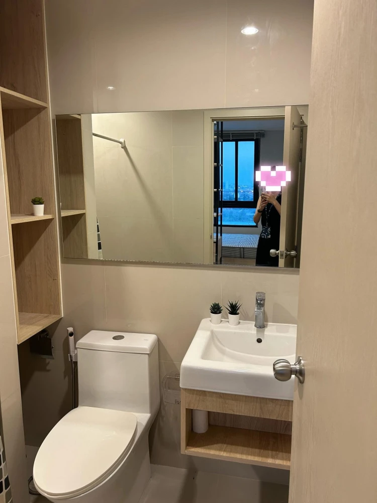 ให้เช่า! NUE Noble Srinakarin – Lasalle ห้องน่าอยู่ เฟอร์ เครื่องใช้ไฟฟ้าครบ มาอต่ตังเข้าอยู่ได้เลย