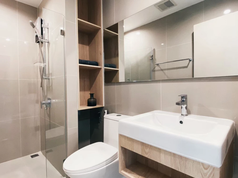 ให้เช่า Nue Noble Srinakarin-Lasalle ชั้น 43 ชั้นสูง แต่งครบ น่าอยู่ สนใจจองเลย