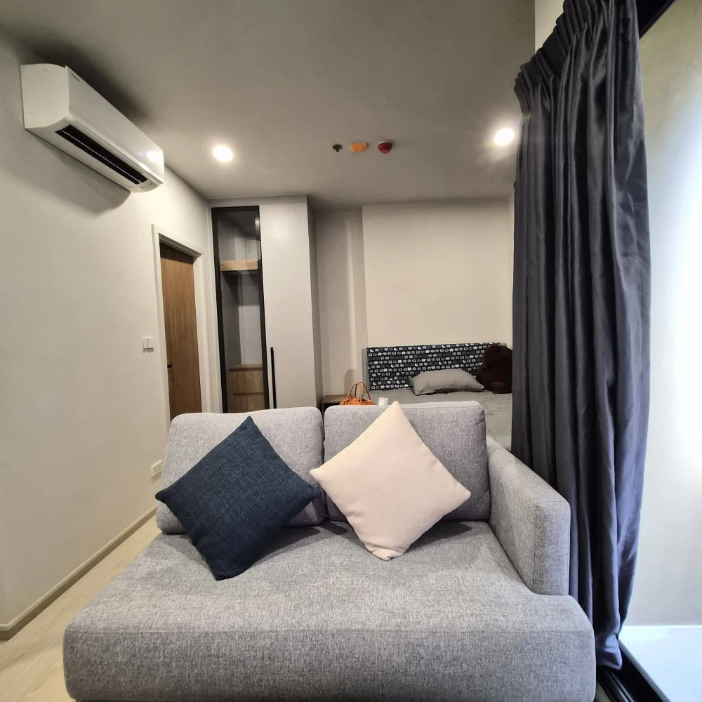 ให้เช่า NUE Riverest Ratburana ห้องพร้อมอยู่ ชั้นไม่สูง เฟอร์พร้อม จองเลย