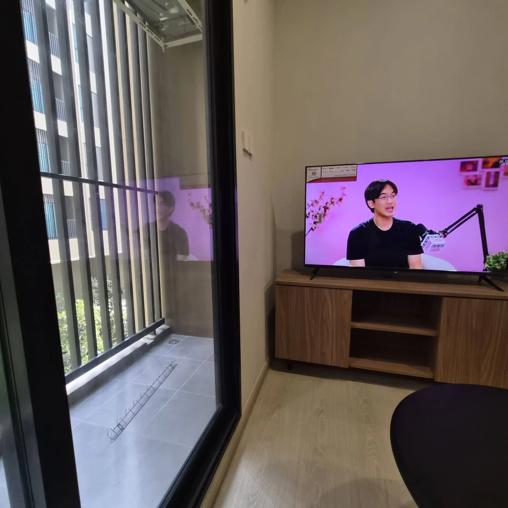 ให้เช่า NUE Riverest Ratburana ห้องพร้อมอยู่ ชั้นไม่สูง เฟอร์พร้อม จองเลย