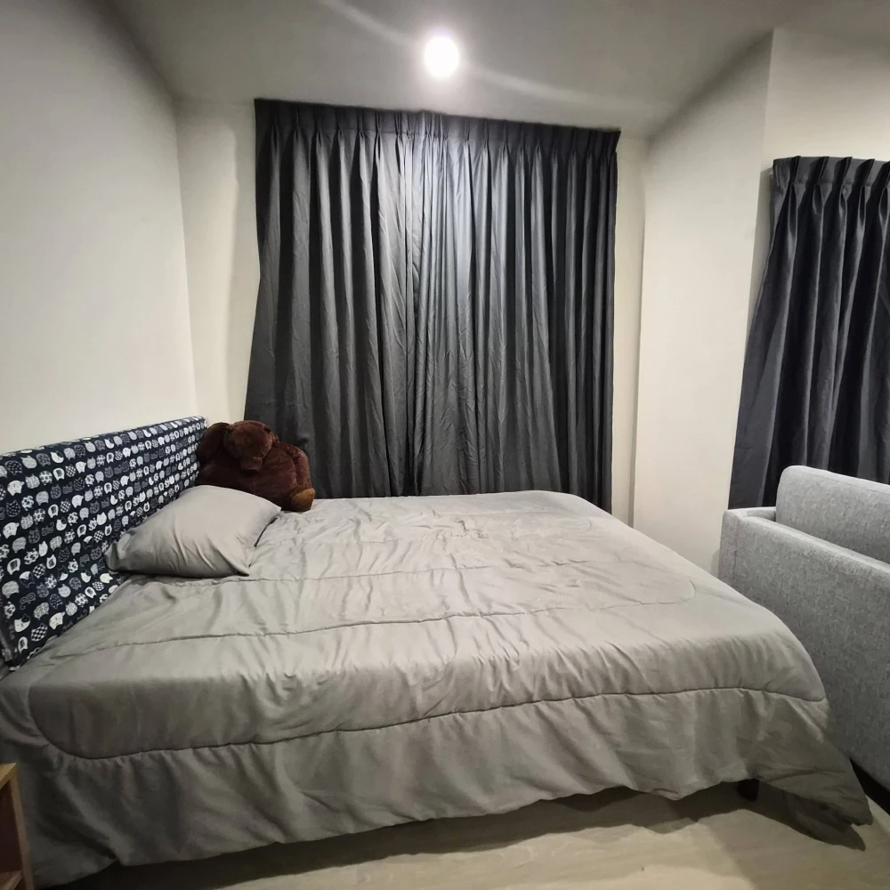 ให้เช่า NUE Riverest Ratburana ห้องพร้อมอยู่ ชั้นไม่สูง เฟอร์พร้อม จองเลย