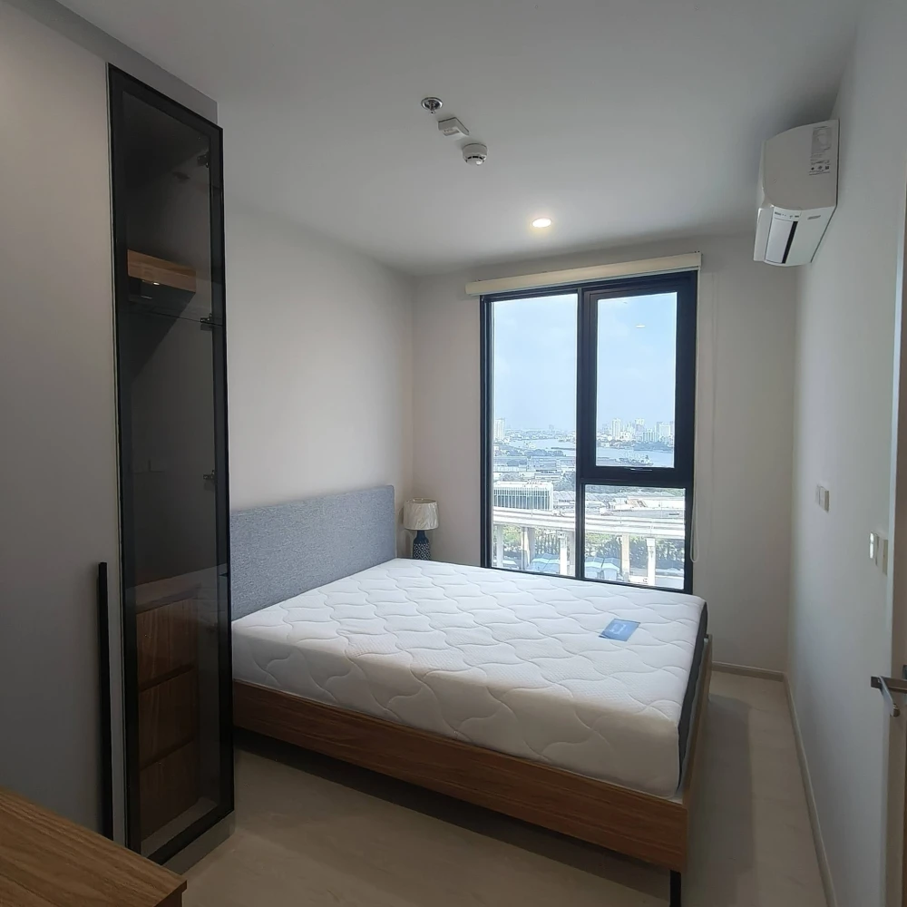 ให้เช่า NUE RIVEREST Ratburana ห้องพร้อมอยู่ เฟอร์พร้อม จองเลย