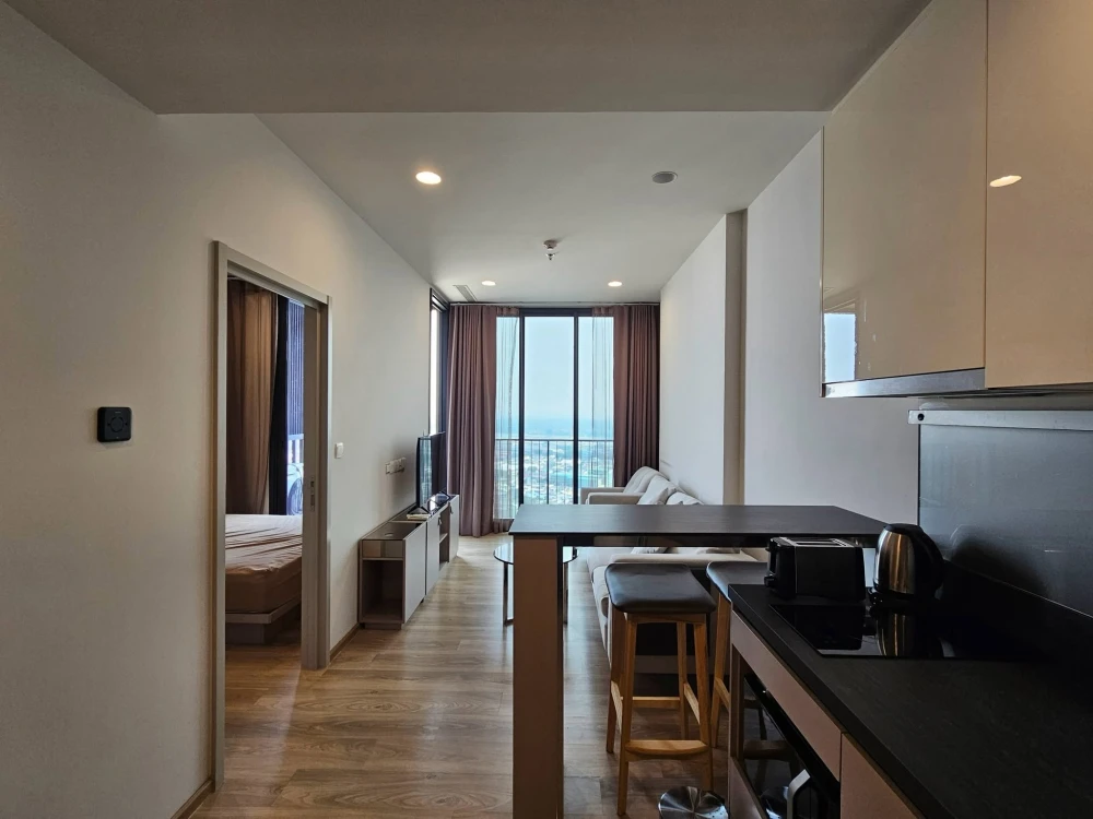 ให้เช่า Oka Haus Sukhumvit 36 1 ห้องนอน 1 ห้องน้ำ ห้องชั้นสูง วิวสวย ไม่บล็อค จองด่วน