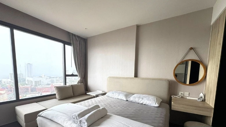 ให้เช่า ONCE PATTAYA ชั้น 11 วิวทะเล ห้องสวย แต่งครบ น่าอยู่ จองเลย