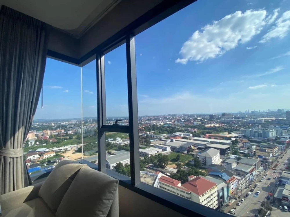 ให้เช่า Once pattaya ห้องพร้อมอยู่ เฟอร์พร้อม ชั้นสูง วิวสวย รีบจองเลย++