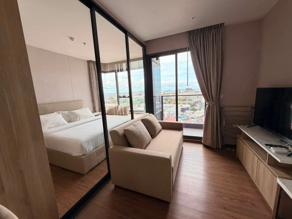 ให้เช่า Once Pattaya ห้องสวย ห้องกว้าง ตกแต่งฟังก์ชั่นครบ ต้องจอง