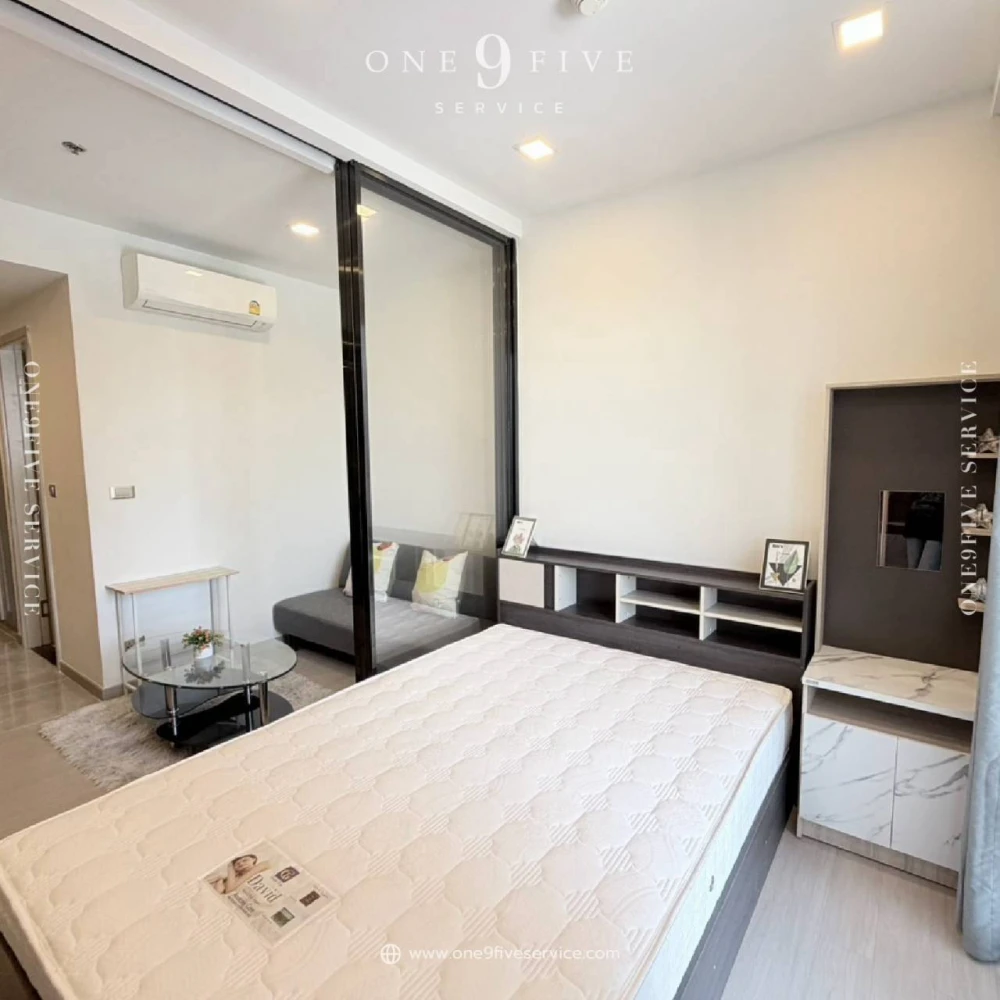 ให้เช่า One 9 Five Asoke-Rama 9 ห้องกั้นเป็นสัดส่วน ชั้น 10 ได้วิวสูง ราคากันเอง ต้องห้ามพลาดห้องนี้