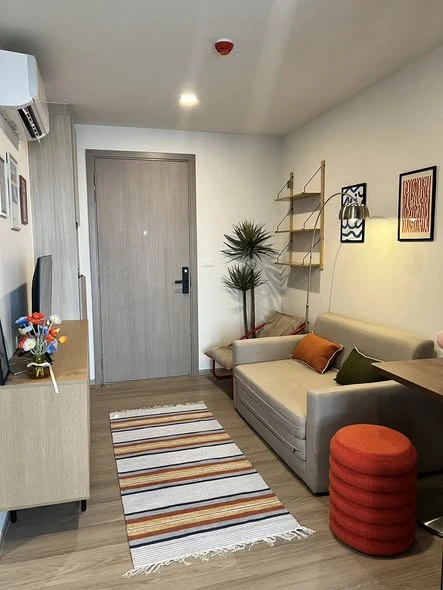 ให้เช่า Origin Play Bangkhunnon Triple Station ห้องชั้นสูง พร้อมเฟอร์ ลมดี วิวสวยไม่มีตึกบัง จองเลย