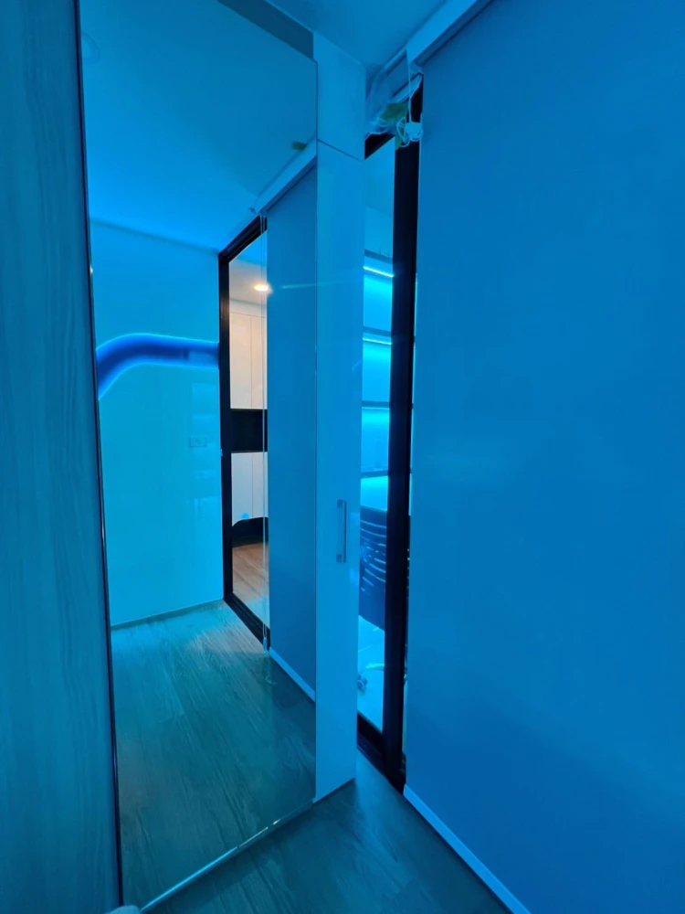 ให้เช่า Origin Play Bangkhunnon Triple Station ห้องชั้น 12 บิ้วอินเฟอร์นิเจอร์อย่างดี สิ่งอำนวยความสะดวกครบครัน จองเลย