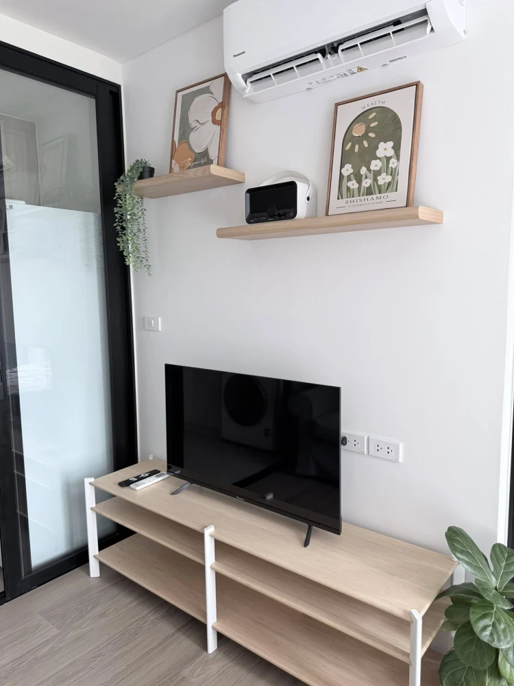 ให้เช่า Origin Play Bangkhunnon Triple Station ห้องชั้น 9 มาพร้อมเฟอร์นิเจอร์และเครื่องใช้ไฟฟ้าครบครัน จองเลย