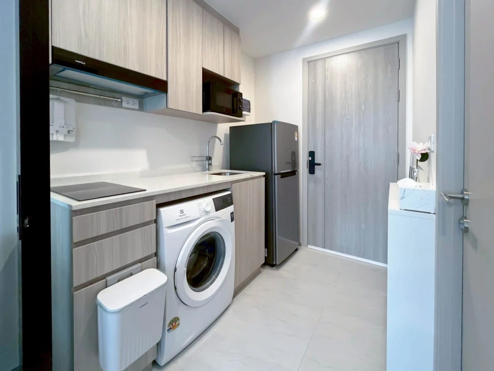 ให้เช่า Origin Play Sri Udom Station 1 ห้องนอน 1 ห้องน้ำ มาพร้อมเฟอร์ครบครัน ส่วนกลางสุดปัง จองด่วน