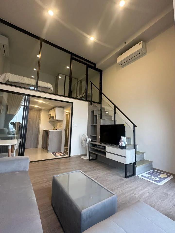 ให้เช่า Origin Plug & Play Nonthaburi Station ห้องกว้างพื้นที่ใช้สอยเยอะ มาพร้อมเฟอร์ครบครัน ดีแบบนี้ห้ามพลาด