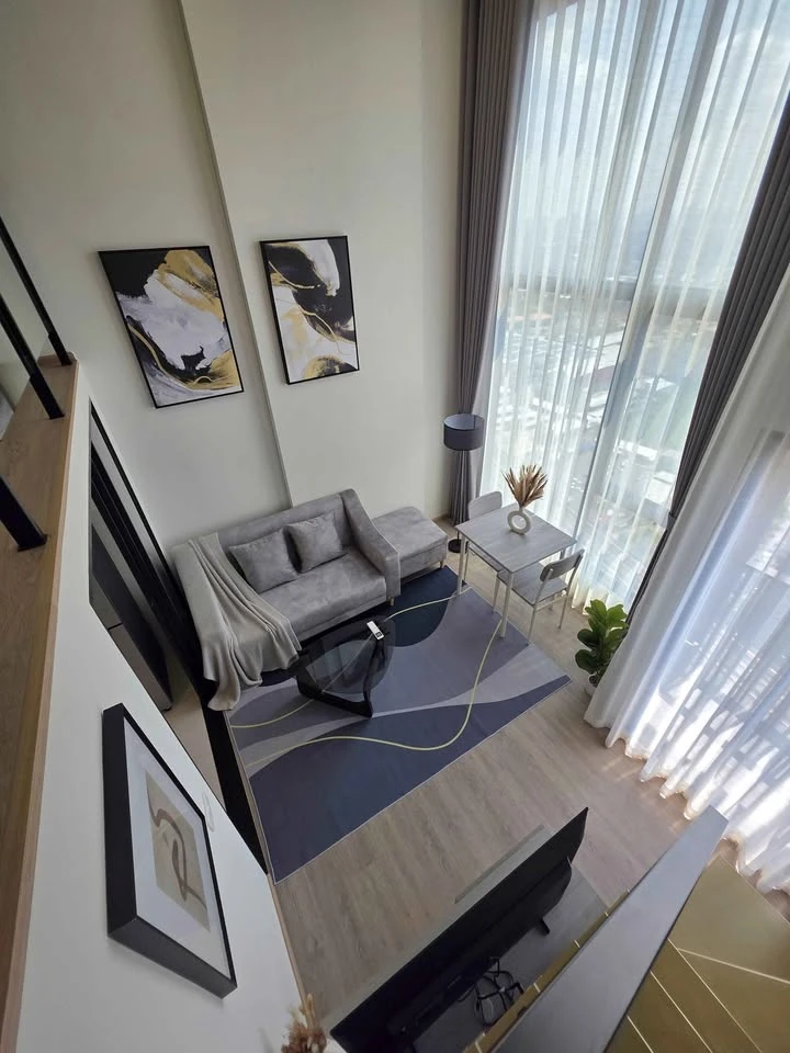 ให้เช่า Origin Plug & Play Nonthaburi Station ห้องพร้อมอยู่ เฟอร์พร้อม กว้างขวาง จองเลย