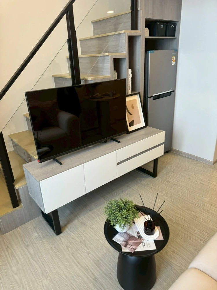 ให้เช่า Origin Plug & Play Ramkhamhaeng Triple Station ห้องพร้อมอยู่ เฟอร์พร้อม กว้างอยู่สบาย+++