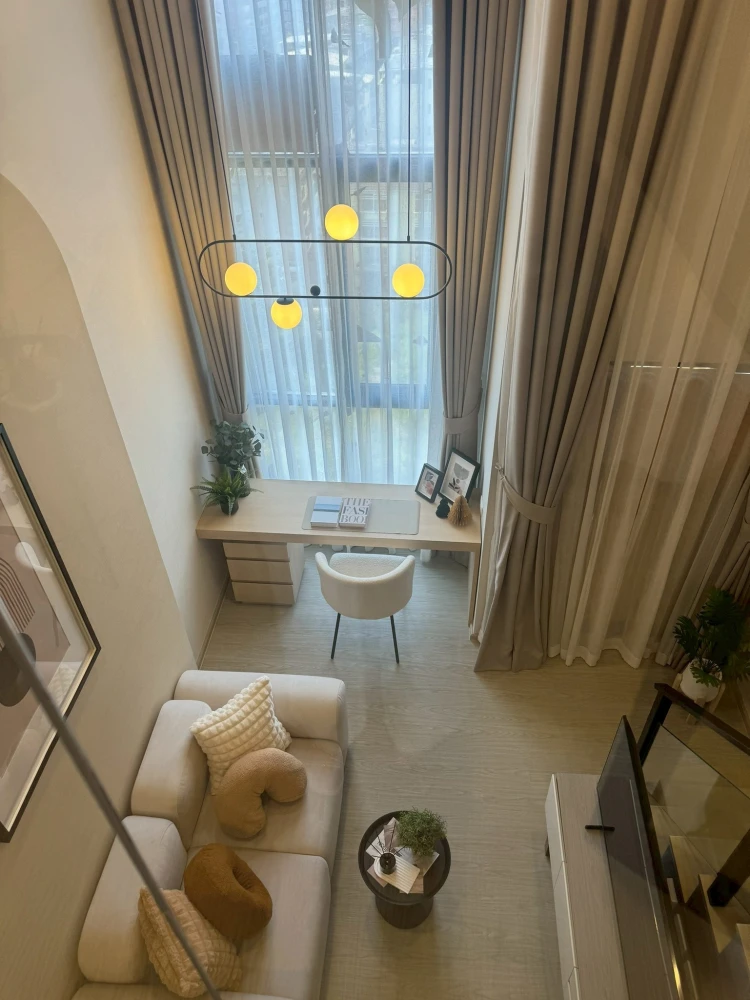 ให้เช่า Origin Plug & Play Ramkhamhaeng Triple Station ห้องพร้อมอยู่ เฟอร์พร้อม กว้างอยู่สบาย+++