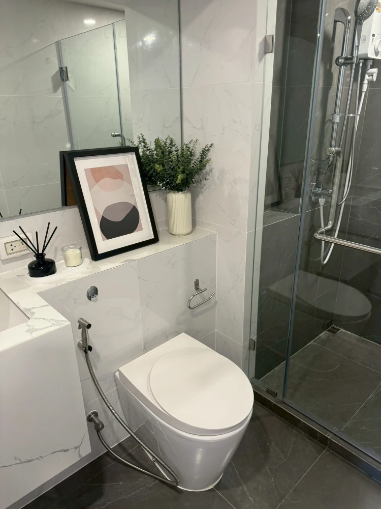 ให้เช่า Origin Plug & Play Ramkhamhaeng Triple Station ห้องพร้อมอยู่ เฟอร์พร้อม กว้างอยู่สบาย+++