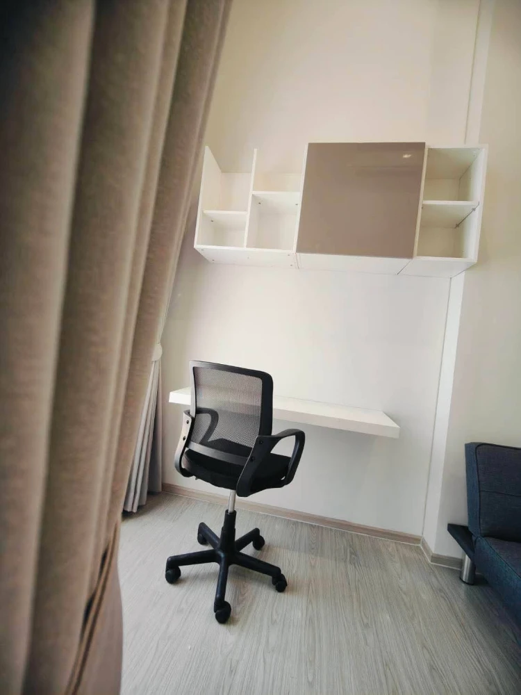 ให้เช่า Origin Plug & Play Ramkhamhaeng Triple Station ห้องเพดานสูง โปร่งโล่ง ทำเลดี เดินทางสะดวก รีบจองเลย