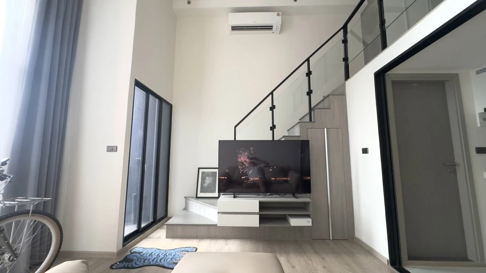 ให้เช่า Origin Plug & Play Sirindhorn Station ห้องชั้น 12 เฟอร์นิเจอร์และส่วนกลางครบ จองเลย